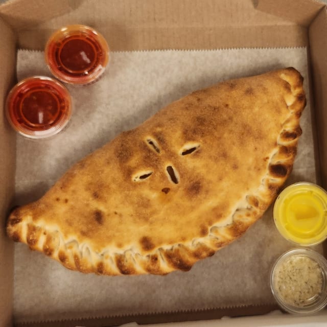 Classic Cheese Calzone.