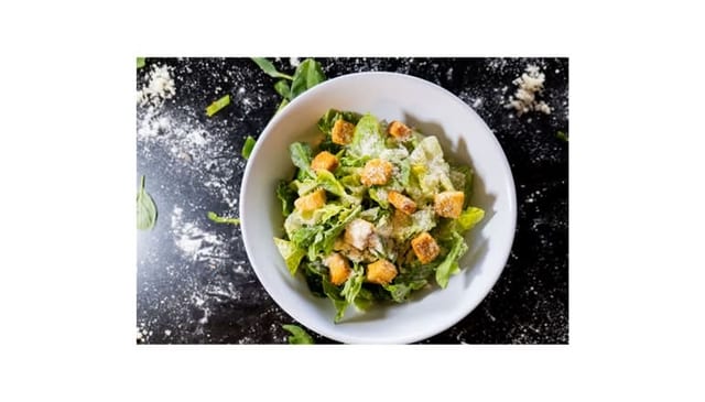 Tray Caesar Salad.